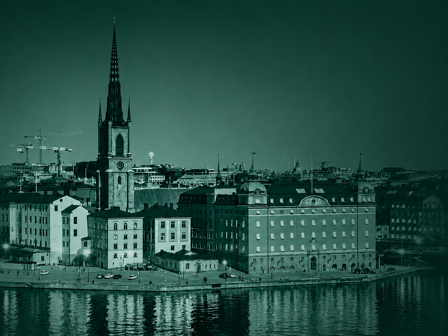 Stockholm waterfront view used as FR-GPR Private Equity Industry page hero image