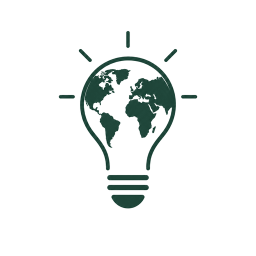 Thought Leadership across Global Markets — globe inside a lightbulb